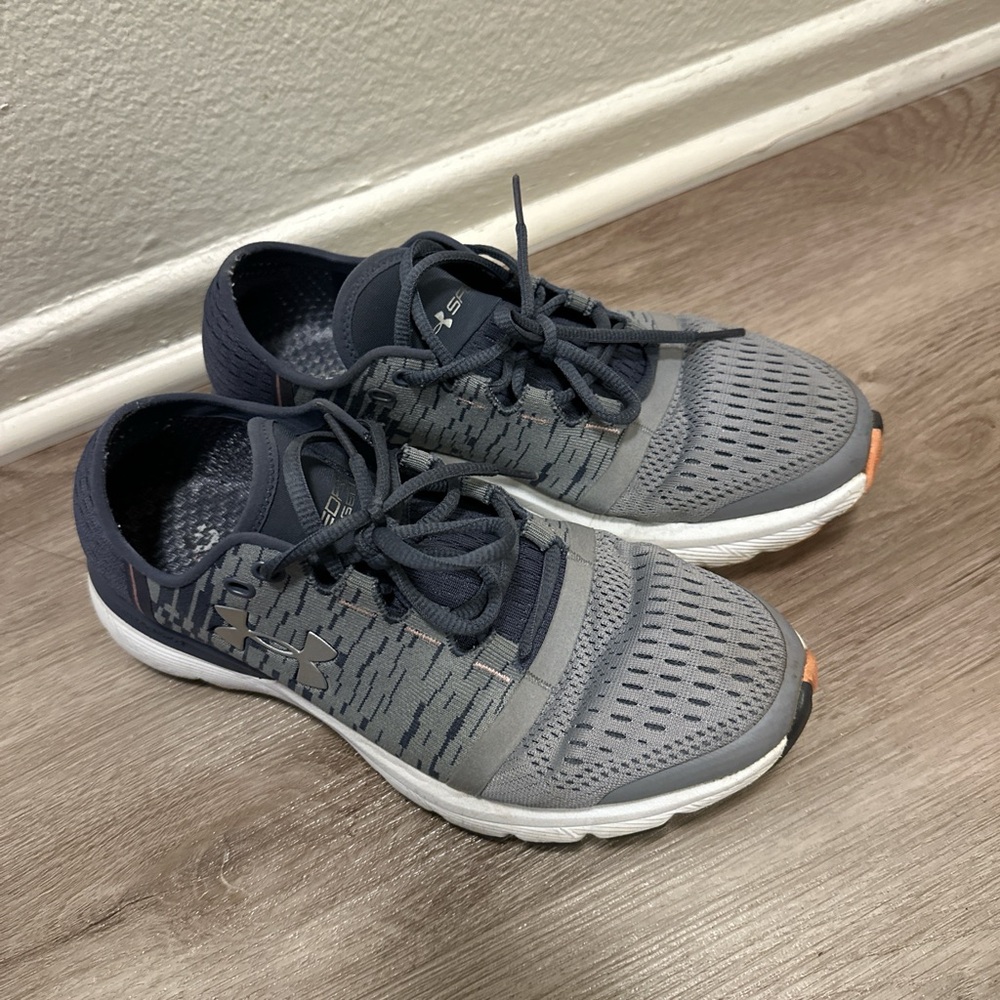 Under Armour Charcoal and Orange Running Shoes